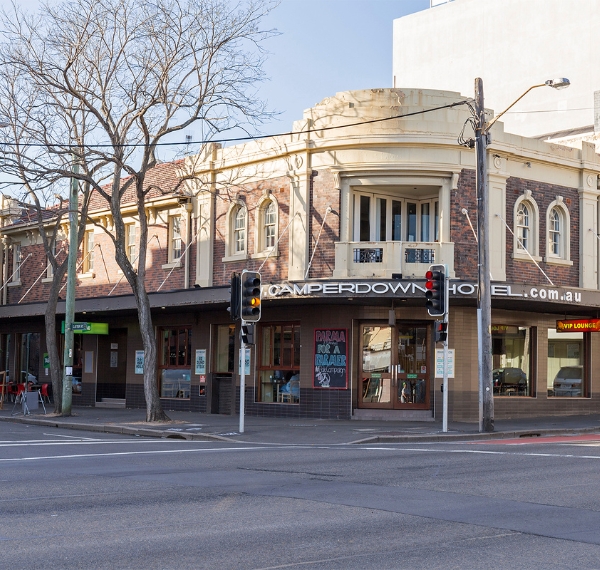 Commercial buildings in Camperdown, NSW